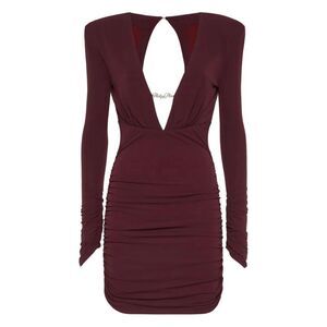 Philipp Plein Women Long-Sleeved Mini Dress